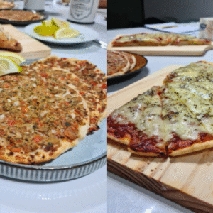 pizza y lehmeyun sin gluten