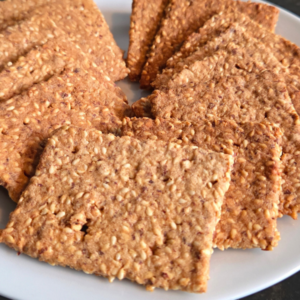 galletas de sésamo sin gluten